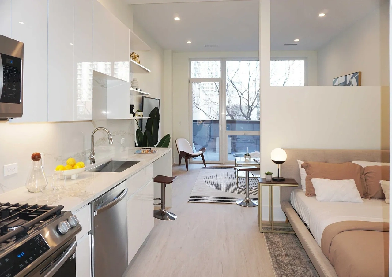 Soft Daylight Bedroom Suite Layout